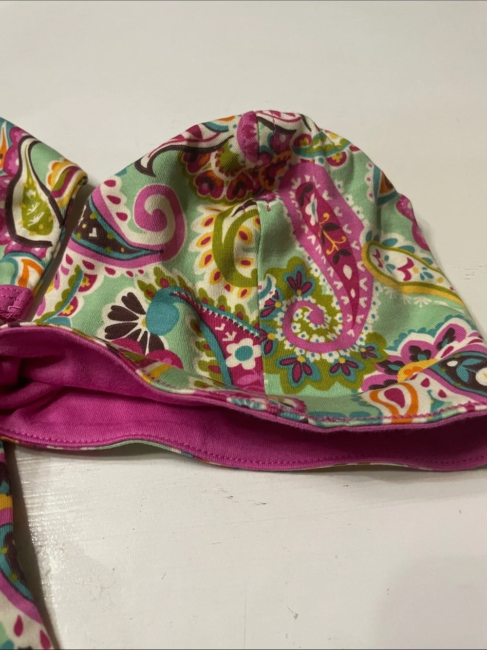 NWOT Vera Bradley Tutti Frutti one piece sleeper and hat set size 3-6 months